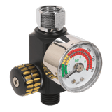 Sealey AR01 On-Gun Air Pressure Regulator/Gauge Sealey AR01 On-Gun Air Pressure Regulator/Gauge