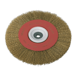 Sealey BG200/WW1 Wire Wheel 200 x 13mm 16mm Bore Narrow