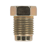 Sealey BN10100SM Brake Pipe Nut M10 x 1mm Short Male Pack of 25