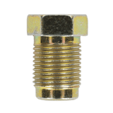 Sealey BN12100PT Brake Pipe Nut M12 x 1mm Part Thread Male Pack of 25