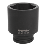Sealey IS3455D Impact Socket 55mm Deep 3/4"Sq Drive