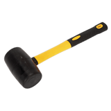 Sealey RMB150 Rubber Mallet 1.5lb Fibreglass Shaft