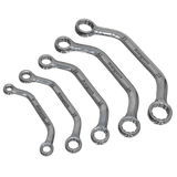 Sealey S0716 Obstruction Spanner Set 5pc Metric
