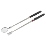 Sealey S0941 Telescopic Magnetic LED Pick-Up Tool & Inspection Mirror Set 2pc