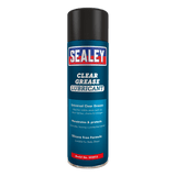 Sealey SCS012 Clear Grease Lubricant 500ml Pack of 6