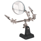 Sealey SD150 Mini Robot Soldering Stand with Magnifier