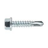 Sealey SDHX5525 Self Drilling Screw 5.5 x 25mm Hex Head Zinc DIN 7504K Pack of 100