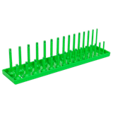 Sealey SH3815HV Socket Holder 3/8"Sq Drive 6-21mm Hi-Vis Green