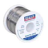 Sealey SOL22 Solder Wire Quick Flow 2% 0.7mm/22SWG 40/60.5kg Reel