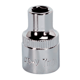 Sealey SP3807 WallDrive Socket 7mm 3/8"Sq Drive Fully Polished