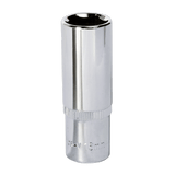 Sealey SP3816D WallDrive Socket 16mm Deep 3/8"Sq Drive Fully Polished Sealey SP3816D WallDrive Socket 16mm Deep 3/8"Sq Drive Fully Polished