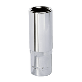 Sealey SP3816D WallDrive Socket 16mm Deep 3/8"Sq Drive Fully Polished