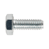 Sealey SS616 HT Setscrew M6 x 16mm 8.8 Zinc DIN 933 Pack of 50