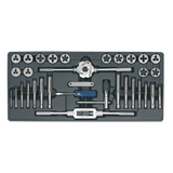 Sealey TBT26 Tool Tray with Tap & Die Set 33pc
