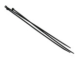 Faithfull FAICT200B Cable Ties Black 3.6 x 200mm (100 Pack)