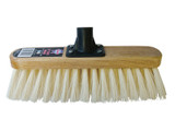 Faithfull FAIBRSOFT12R Broom Head Soft Cream PVC Bristle 300mm (12in) Threaded Socket