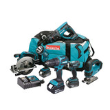 Makita DLX6017M 18V 6 Piece Cordless Power Tool Kit with 3x 4.0Ah Batteries