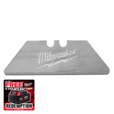 Milwaukee Hand Tools MHT48221934 General Purpose Rounded Edge Utility Blades (Pack 5) | Toolden