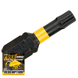 DeWalt DEWDT7382TQZ Impact Torsion Bits TX25 25mm Pack of 5 | Toolden