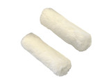 Faithfull FAIRMINI2M Medium Pile Mini Roller Refills 100mm (4in) Pack of 2 | Toolden