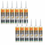 Sika® SikaSeal® General Purpose Silicone Clear 280ml - 12 Pack