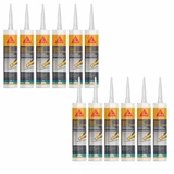 Sika® SikaSeal® General Purpose Silicone 280ml (White) - 12 Pack