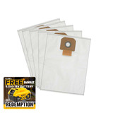 DeWalt DWV9402XJ DWV9402 Fleece Dust Bag (Pack 5) | Toolden