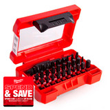 Milwaukee 4932464240 Shockwave Impact Duty Bit Set (32 Piece)  | Toolden