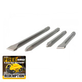 DeWalt SDSMAXSET SDS MAX Chisel Set 4 Piece | Toolden