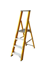 Lyte GFBP4 4 Tread Fibreglass Ladder from Toolden