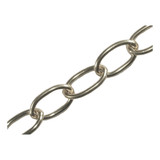 Faithfull FAICHOC23 Oval Chain 2.3mm x 10m Chrome