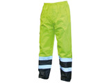 Scan Hi-Vis Motorway Trouser Yellow Black - M (34-36in)| Toolden
