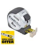 Stanley Tools FatMax Tape Measure 8m (Width 32mm)