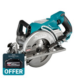 Makita RS001GZ 40V Max XGT Brushless 185mm Rear Handle Circular Saw (Body Only)