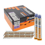 Paslode PPN 3.4mm x 35mm Electro Galvanised Twisted Nail Fuel Pack 141185 (2500 Pack + 2 Fuel Cells)