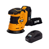 JCB 21-18OS-2X 18V Orbital Sander with 1x 2.0ah Battery & Charger