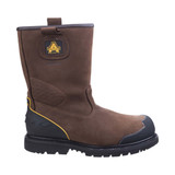 Amblers Safety FS223 Goodyear Welted Waterproof Pull on Industrial Safety Boot Brown - 11