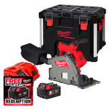 Milwaukee M18 FPS55-501X 18V FUEL™ 55mm Brushless Plunge Saw with 1x 5.0Ah Battery