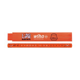 Wiha 42068 Longlife® Electrician's Folding Ruler 2m