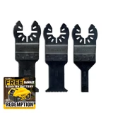 DeWalt DT20713 Multi Tool Blade Set 3pcs