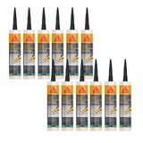 Sika® SikaSeal® General Purpose Silicone 280ml (Black) - 12 Pack