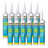 Everbuild Everflex 500WE Bath & Sanitary Silicone Sealant White 295ml 