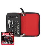 Milwaukee 4932492672 1/4" Compact Ratchet Set 39pcs