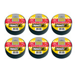 Everbuild 2MEGBK50 Mega All Purpose Duct Tape 50mm x 50m Black (6 Pack)