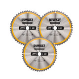 DeWalt DT1959 Stationary Construction Circular Saw Blade 305 x 30mm 48T (3 Pack)