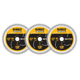 DeWalt DT99567-QZ XR Extreme Runtime Circular Saw Blade 210 x 30mm 60T (3 Pack)