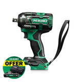 HiKOKI WR18DHW2Z 18V Brushless Impact Wrench 345/600Nm (Body Only)
