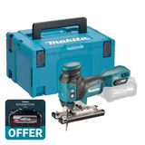 Makita JV001GZ01 40V Max XGT Li-ion Brushless Jigsaw in a Makpac Type 3 Carry Case (Body Only)