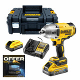 Dewalt DCF900H2T 18V XR Brushless 1/2" Hog Ring High Torque Impact Wrench with 2 x5.0Ah Batteries