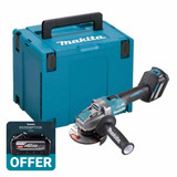 Makita GA040GZ01 40V Max XGT 115mm Brushless Angle Grinder with Makpac Case (Body Only)